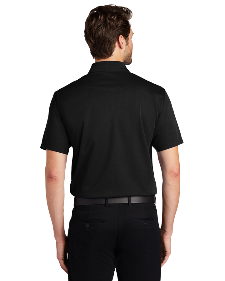 Black Performance Polo (Mens)