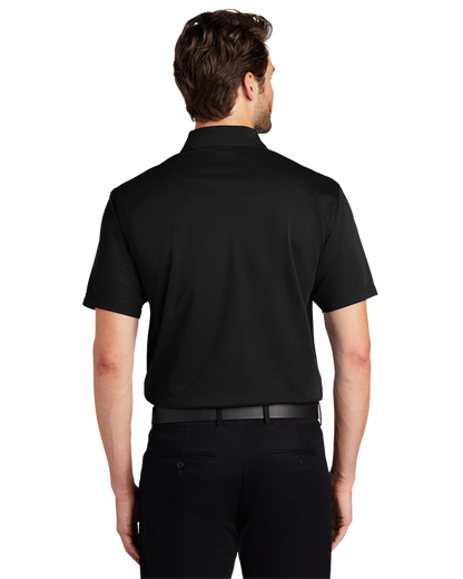 Black Performance Polo (Mens)